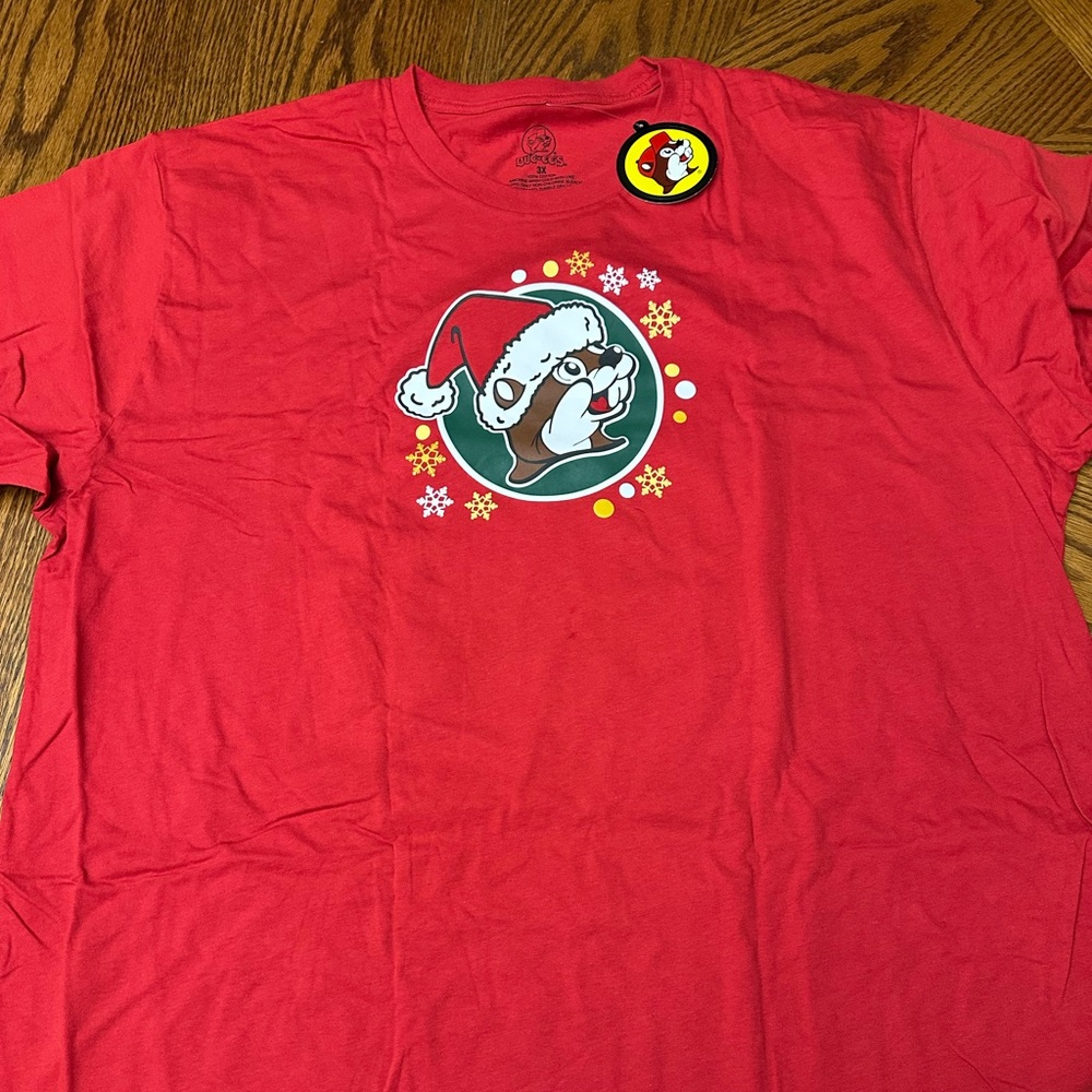 New with tag 2024 Bucees Christmas T Shirt